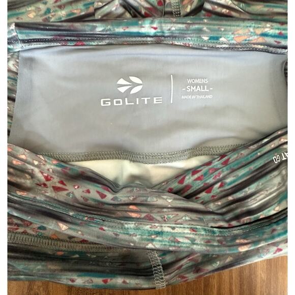 Golite Leggings Womens Medium Workout Gym Stretch‎ Lightweight Yoga Black Casual - Picture 5 of 6